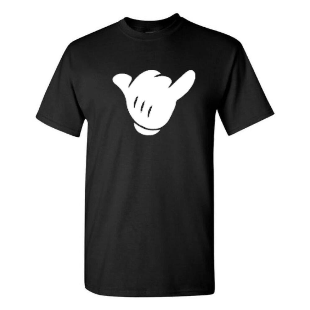 Mickey Mouse Hand T Shirt One Piece Hoodie Hang Loose Tee Shirt